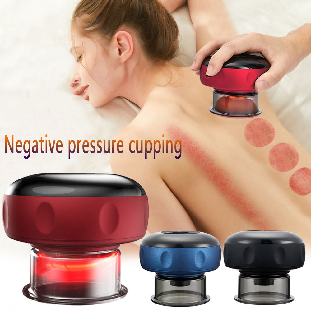 Electric Cupping Massager Body Cups Anti-Cellulite Smart Breathing Mas